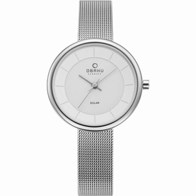 Obaku Women's Lys White Dial Watch