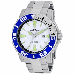 Oceanaut Men's Watch - Marletta Quartz White Dial Stainless Steel Bracelet | OC2912