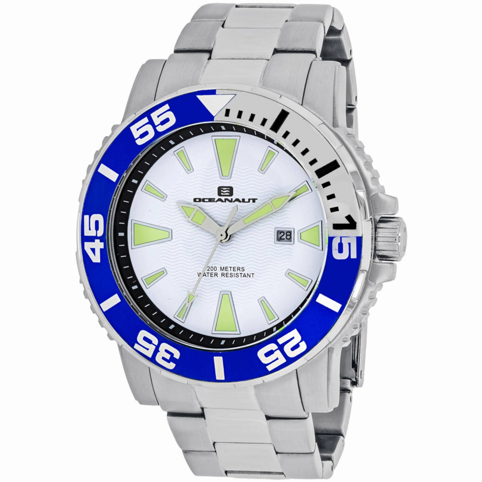 Oceanaut Men's Watch - Marletta Quartz White Dial Stainless Steel Bracelet | OC2912