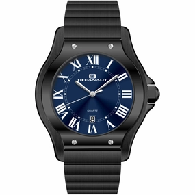 Oceanaut Men's Watch - Rayonner Blue Dial Plated Stainless Steel Bracelet | OC1392