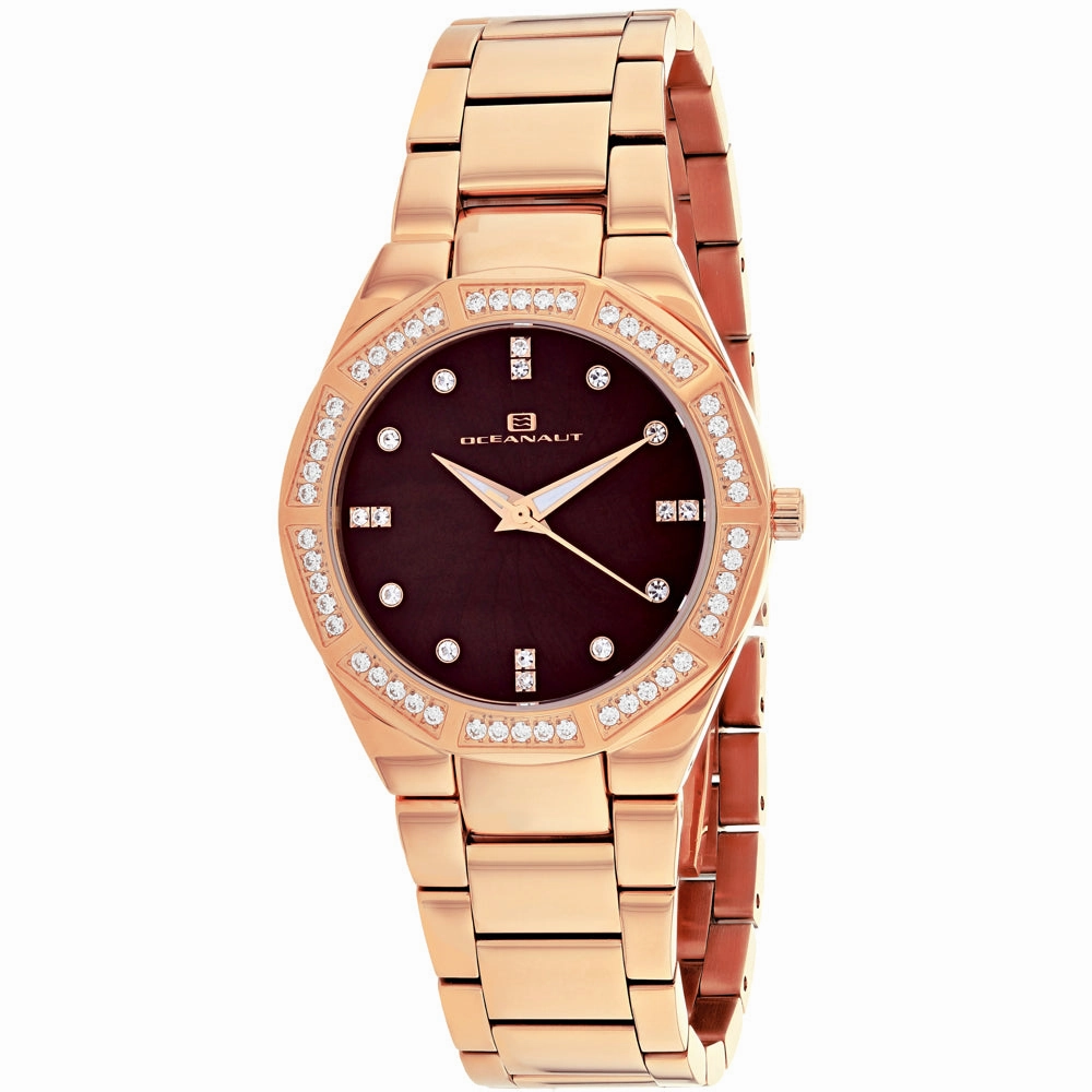 Oceanaut Women's Brown mother of pearl dial Watch