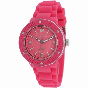 Oceanaut Women's Watch - Acqua Quartz Pink Dial Rubber Strap | OC0212