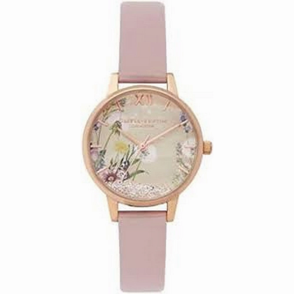 OLIVIA BURTON OB16SG04 Wishing Midi Dial Pink Strap Women's Watch