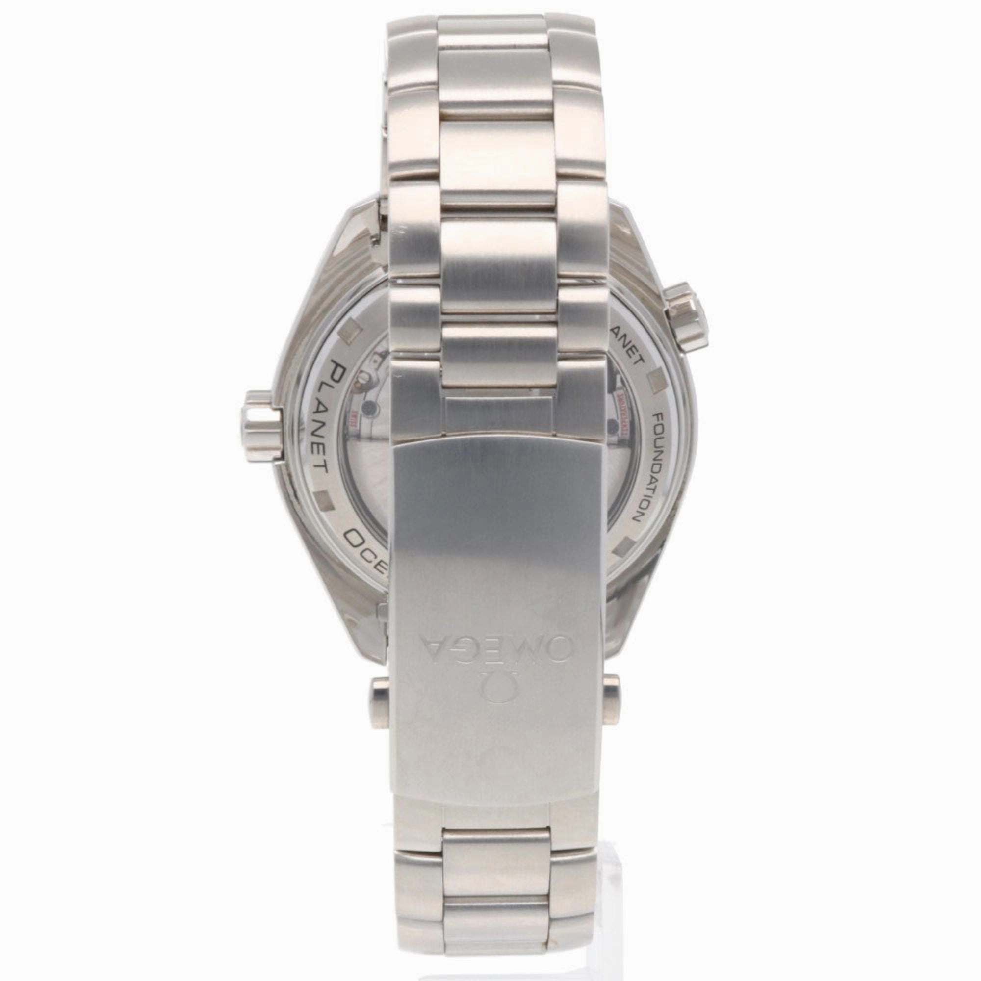 Omega Seamaster Planet Ocean Stainless Steel Wristwatch (Pre-Owned)