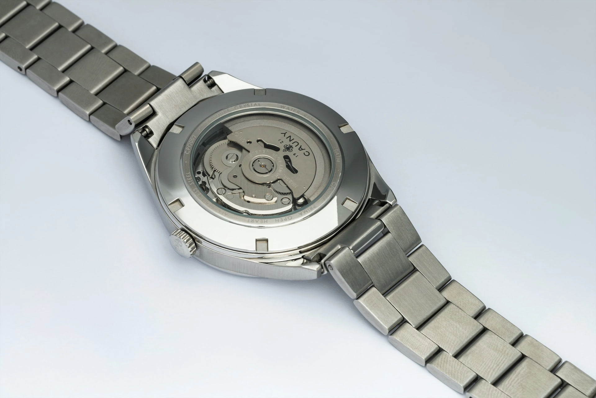 Open Heart Steel Blue