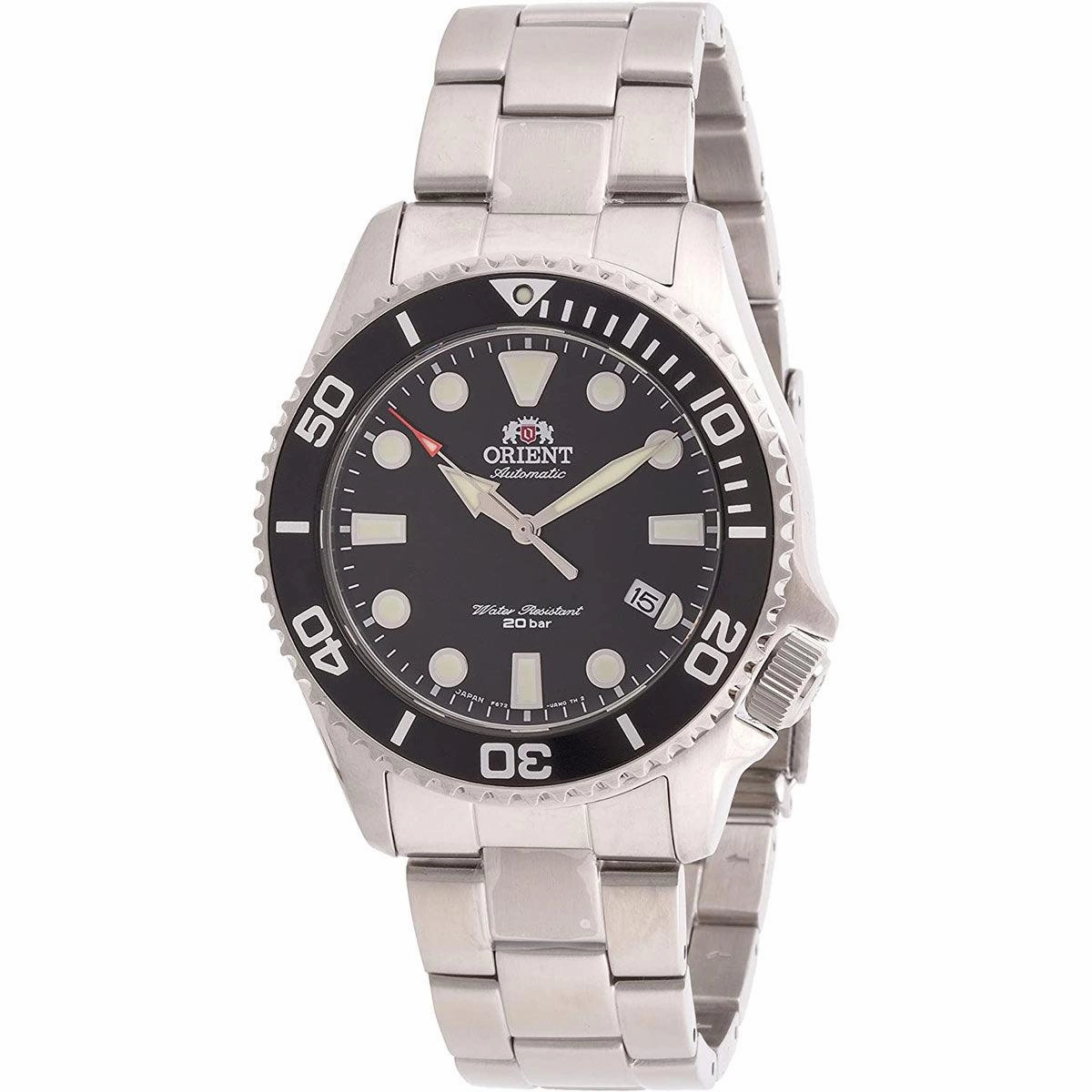 Orient Men's Automatic Watch - Sport Stainless Steel Bracelet Date | RA-AC0K01B00C