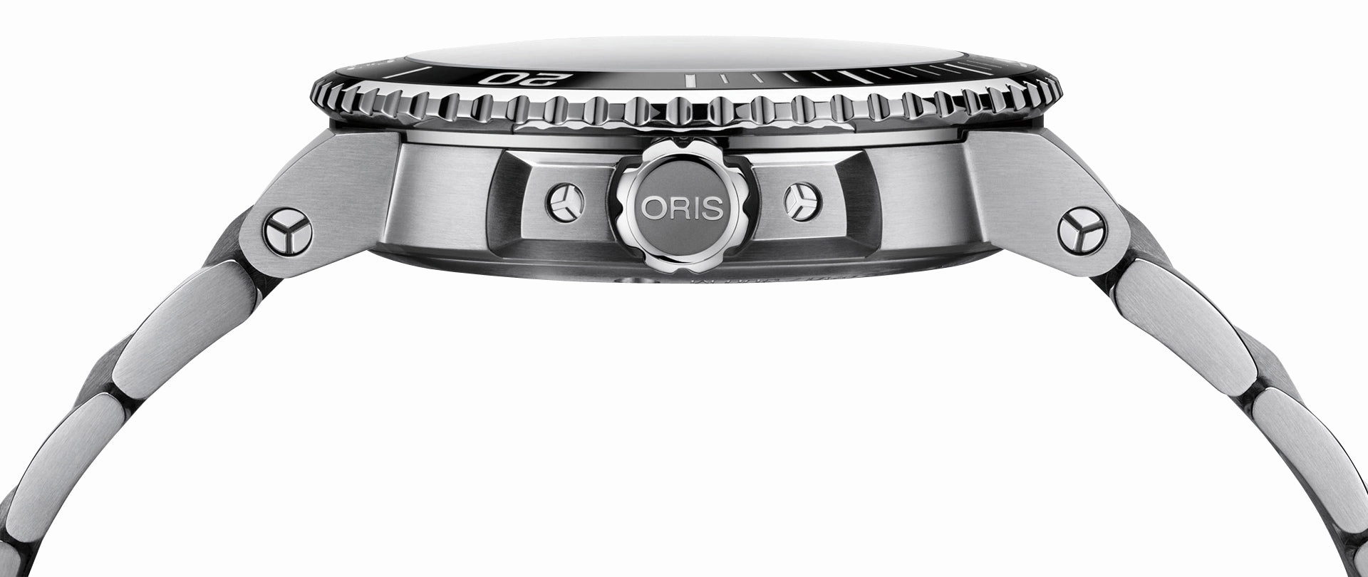 Oris Aquis Automatic Stainless Steel Blue Dial Date Divers Mens Watch 733 7730 4135-07 8 24 05PEB