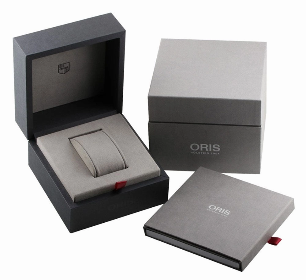 Oris Aquis Automatic Stainless Steel Blue Dial Date Divers Mens Watch 733 7730 4135-07 8 24 05PEB