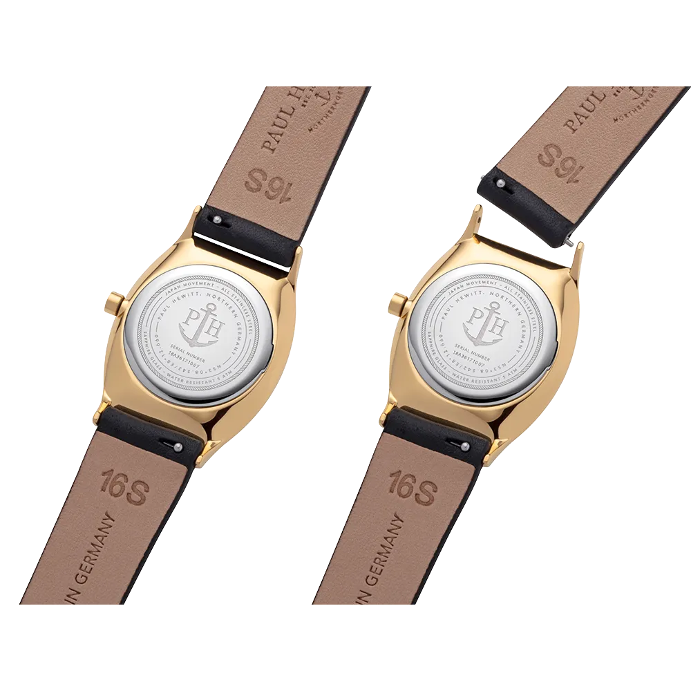 Paul Hewitt Modern Edge Black Sunray Watch