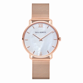Paul Hewitt Miss Ocean Pearl RG Mesh Watch