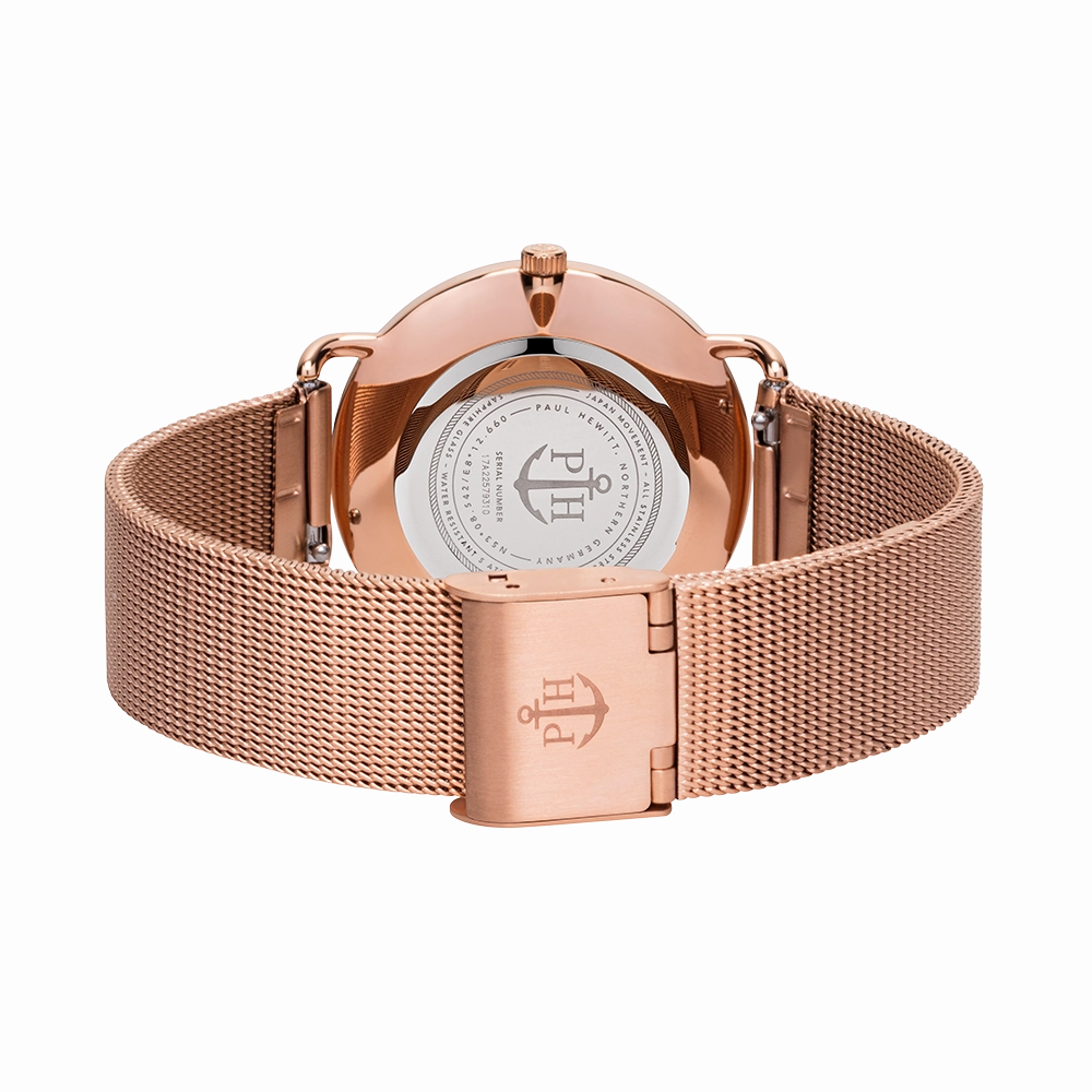 Paul Hewitt Miss Ocean Pearl RG Mesh Watch