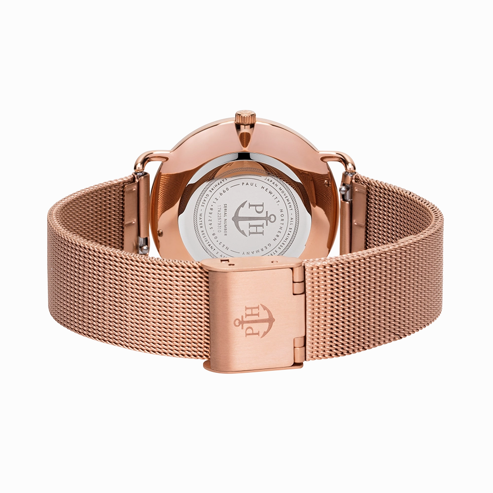 Paul Hewitt Miss Ocean Pearl RG Mesh Watch