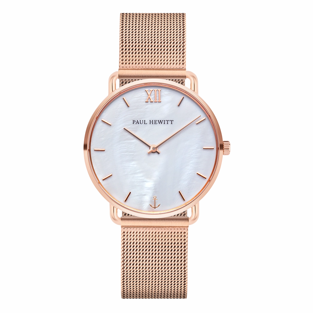 Paul Hewitt Miss Ocean Pearl RG Mesh Watch