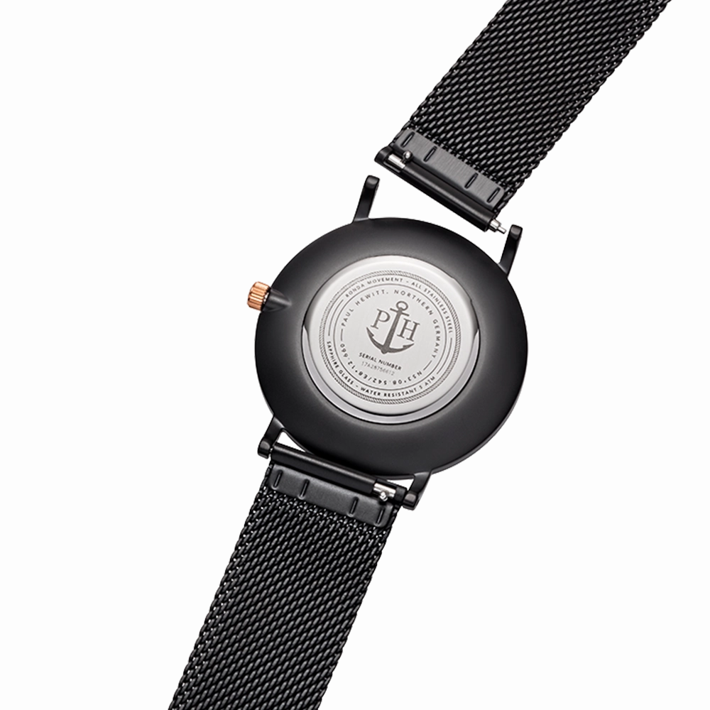 Paul Hewitt Sailor Black Sunray Watch