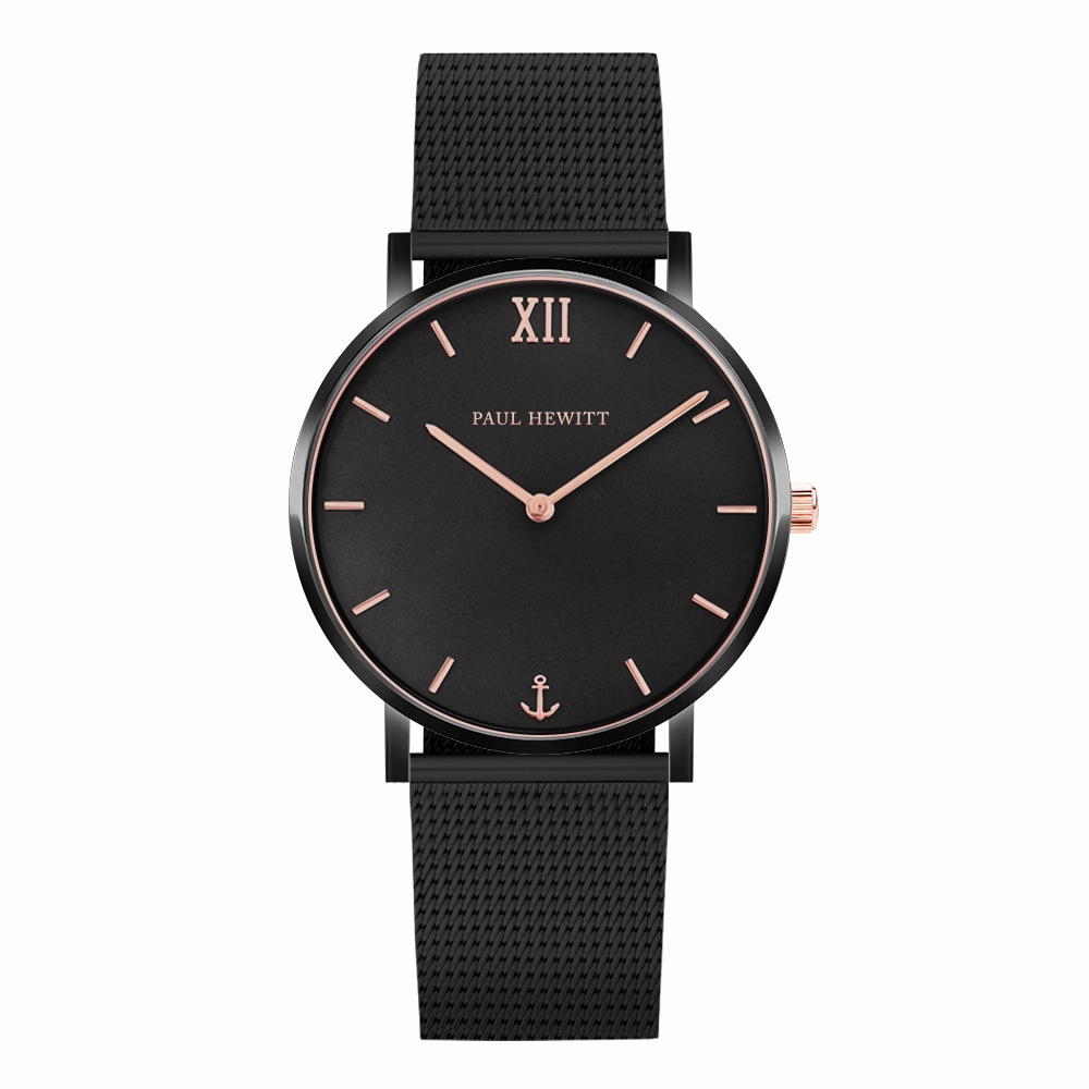 Paul Hewitt Sailor Black Sunray Watch