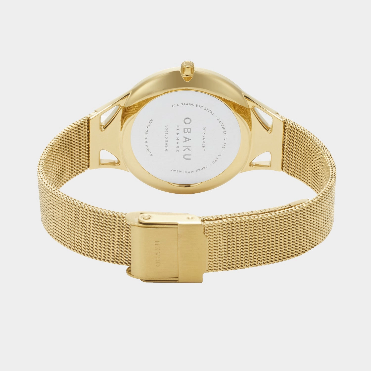 Pergament Women Quartz White Dial Analog Stainless Steel Watch V302LXGWMG