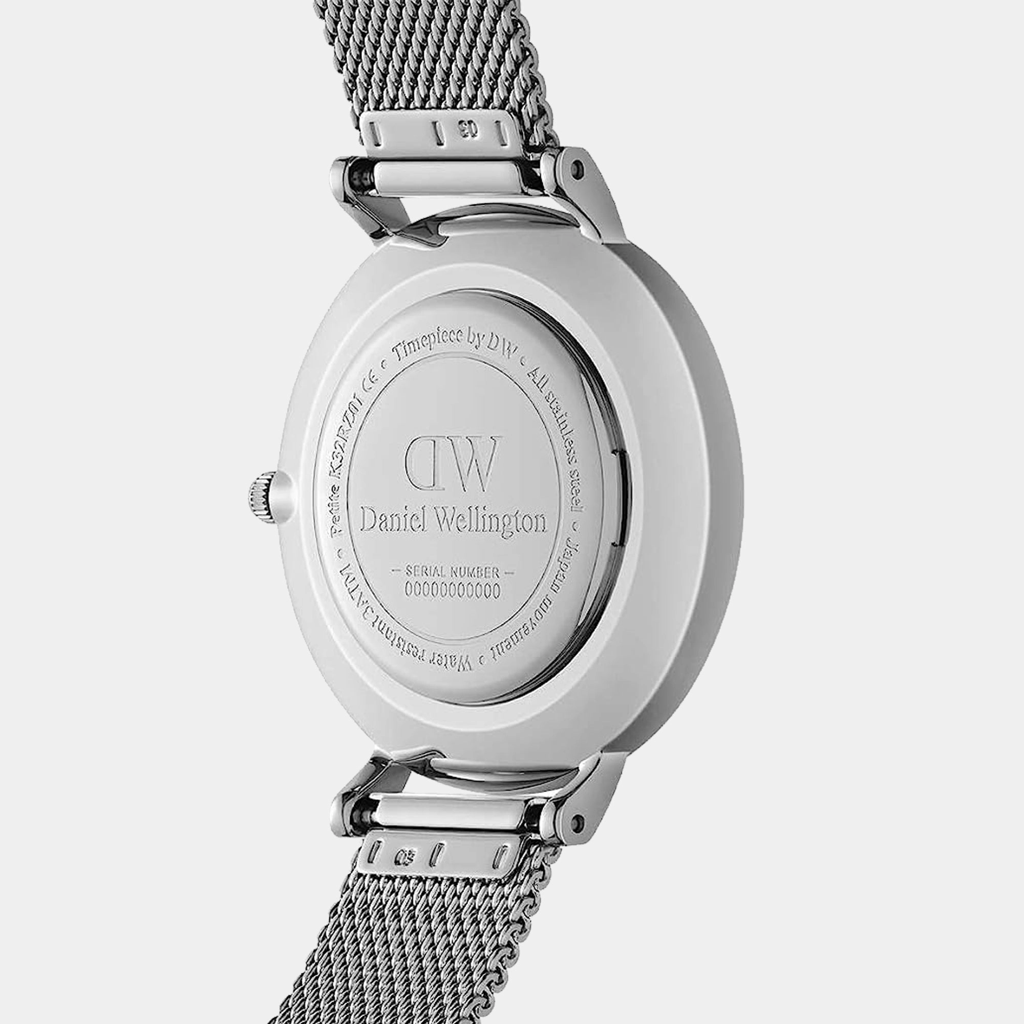 Petite Women's Black Analog Stainless Steel Watch DW00100218