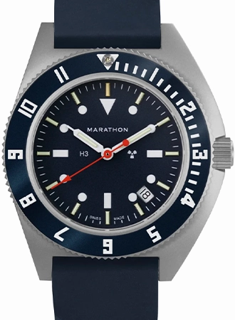 Pilots Navigator Blue Yonder Quartz (SSNAV-D) - 3-Piece Rubber Strap Kit Ref. WW194013SS-1301
