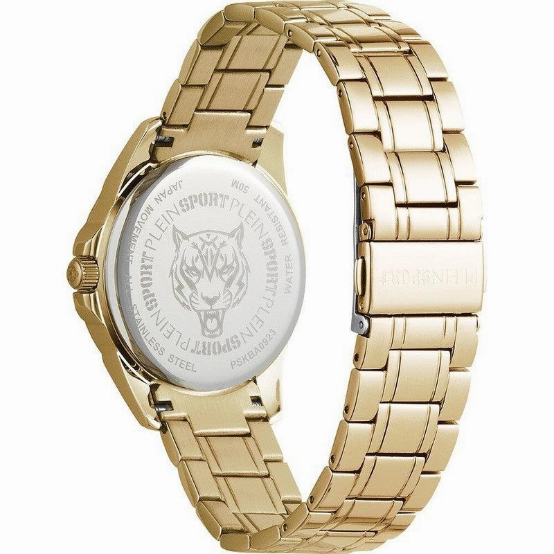 Plein Sport Glam Gold Analog Watch 40mm