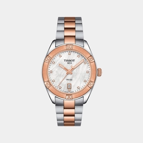 PR 100 Women Analog Stainless Steel Watch T1019102211600