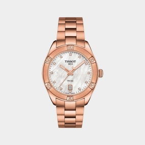 PR 100 Women Analog Stainless Steel Watch T1019103311600