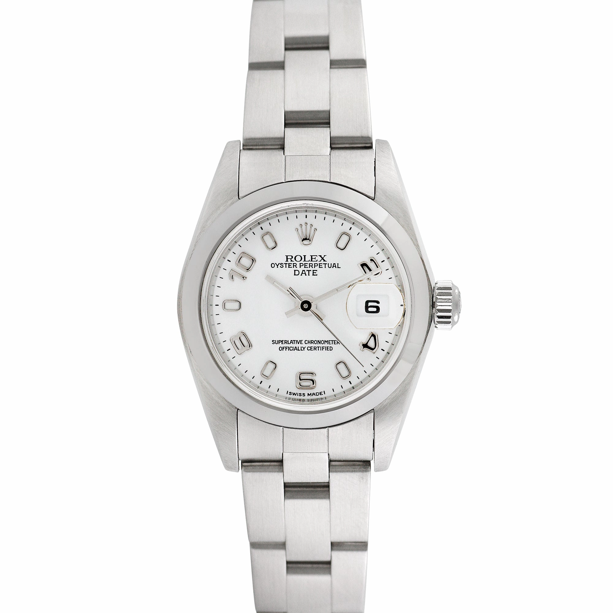 Pre-owned Rolex Ladies Date