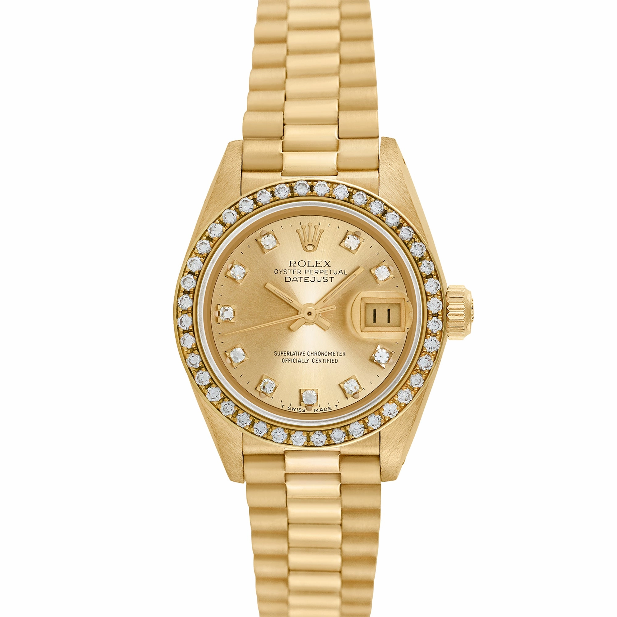 Pre-owned Rolex Ladies President