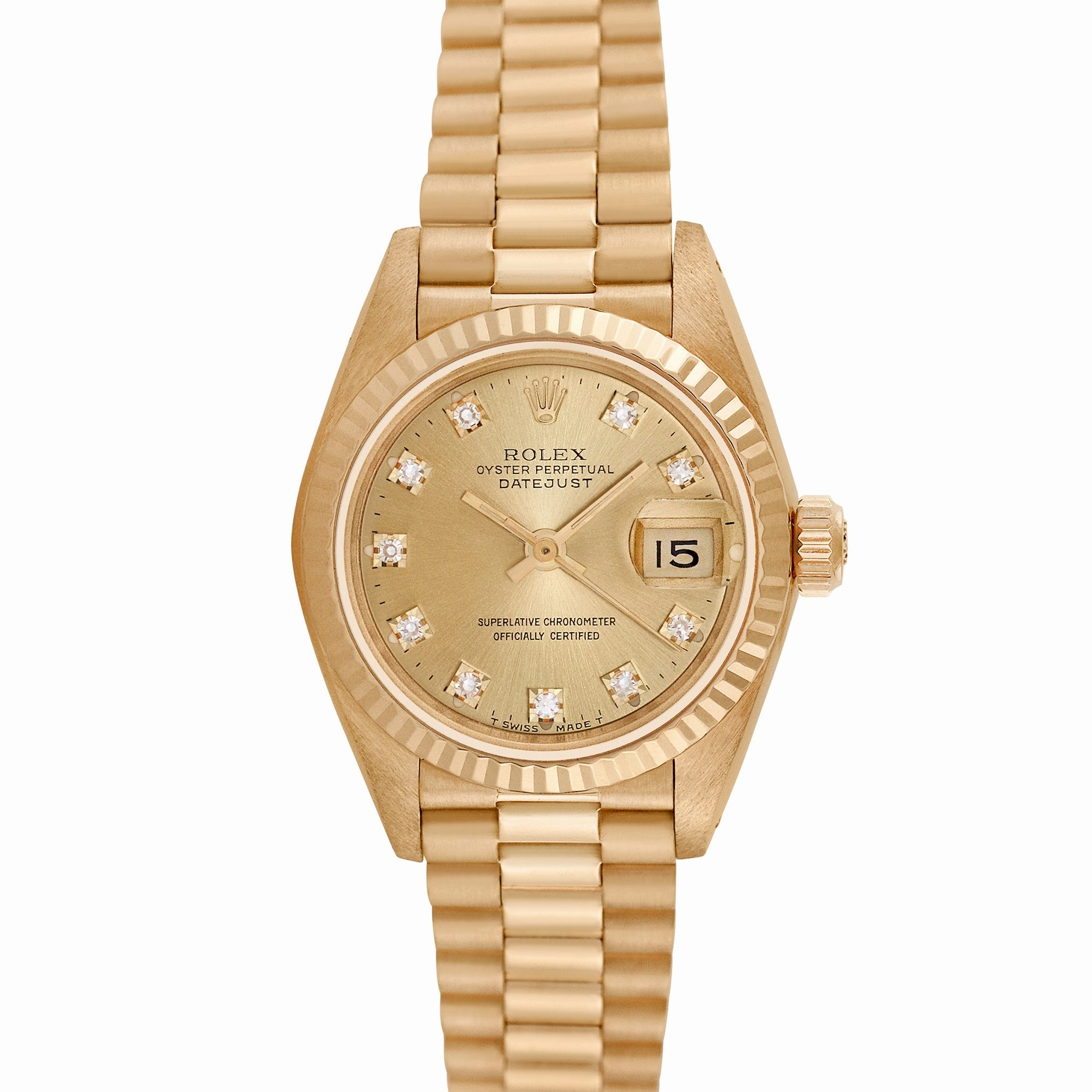 Pre-owned Rolex Ladies President