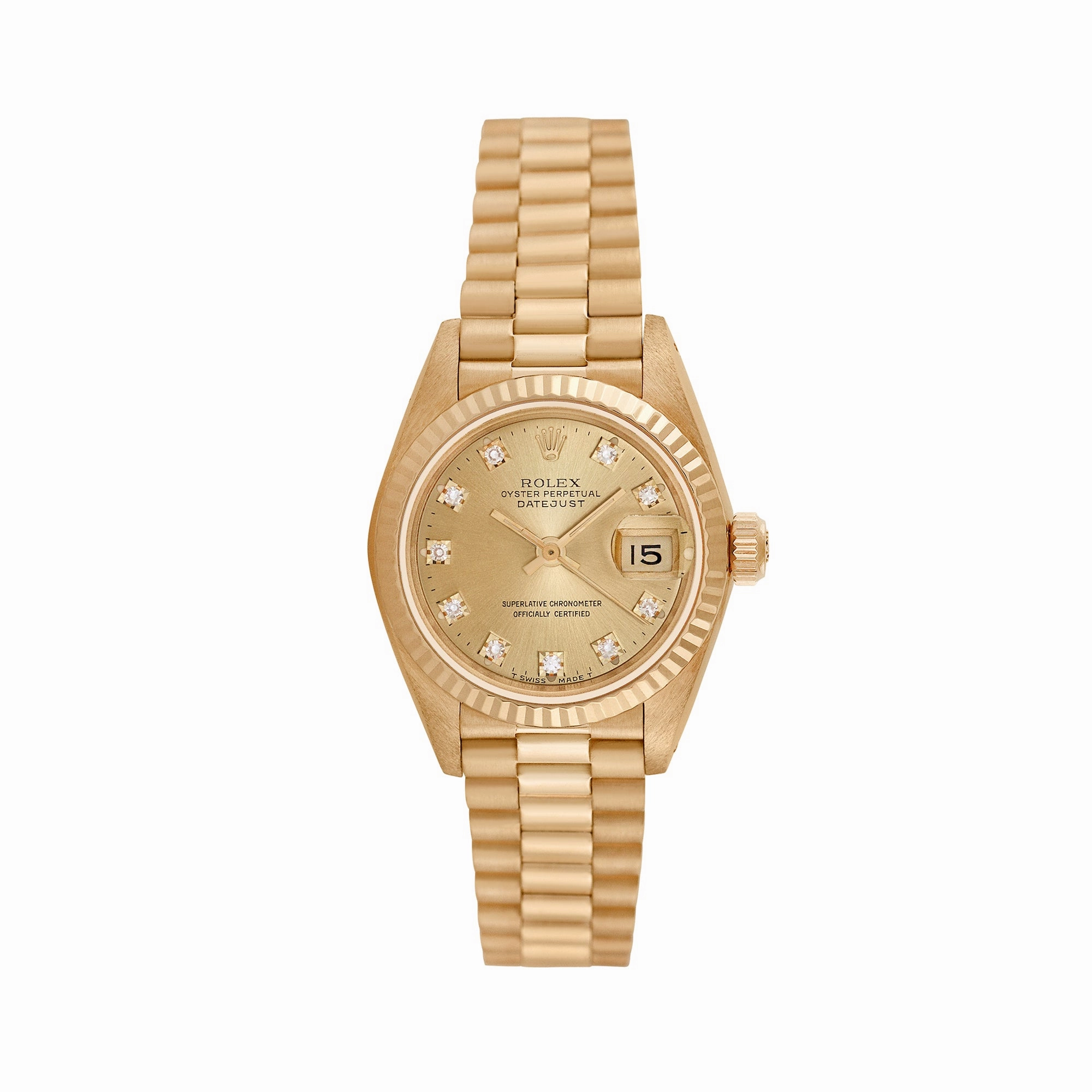 Pre-owned Rolex Ladies President