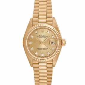 Pre-owned Rolex Ladies President