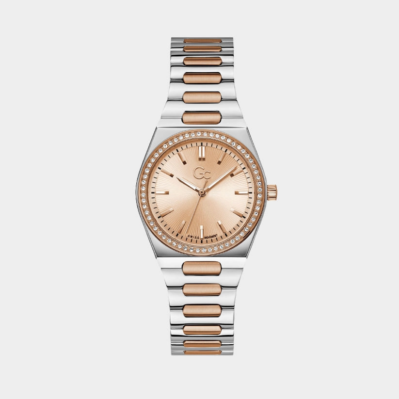 Prodigy Women Quartz Rose Gold Dial Analog Stainless Steel Watch Z38003L3MF