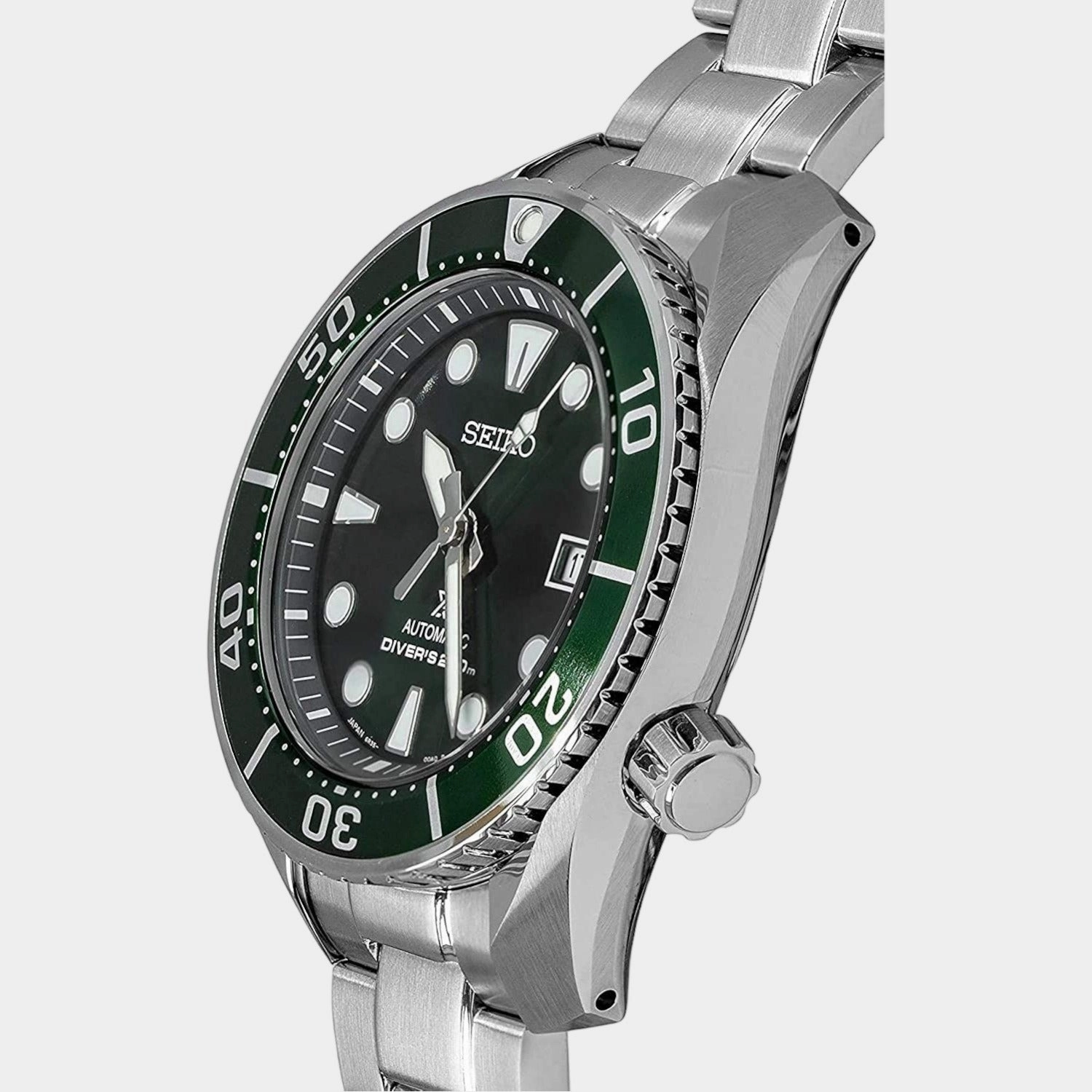 Prospex Men Automatic Green Dial Analog Stainless Steel Watch SPB103J1