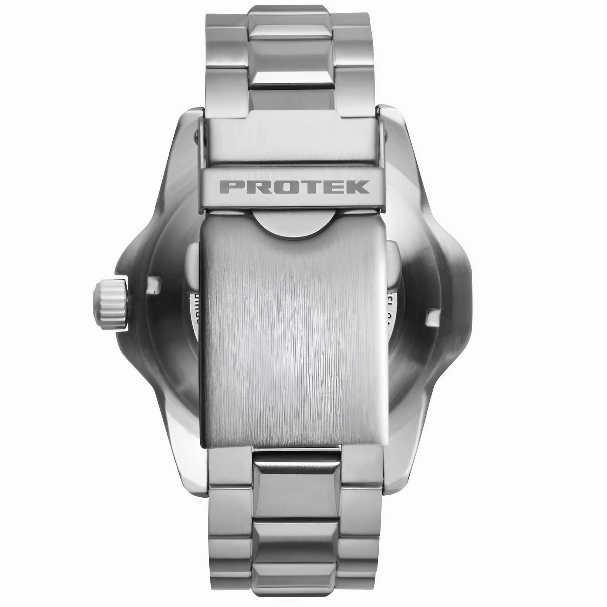 ProTek Men's Automatic Stainless Steel Case & Bracelet Lt Blue Dial Watch | 2207BR