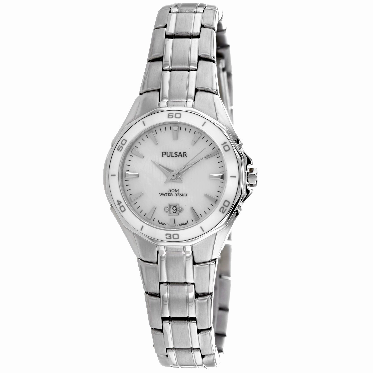 Pulsar Women's Classic White Dial Watch