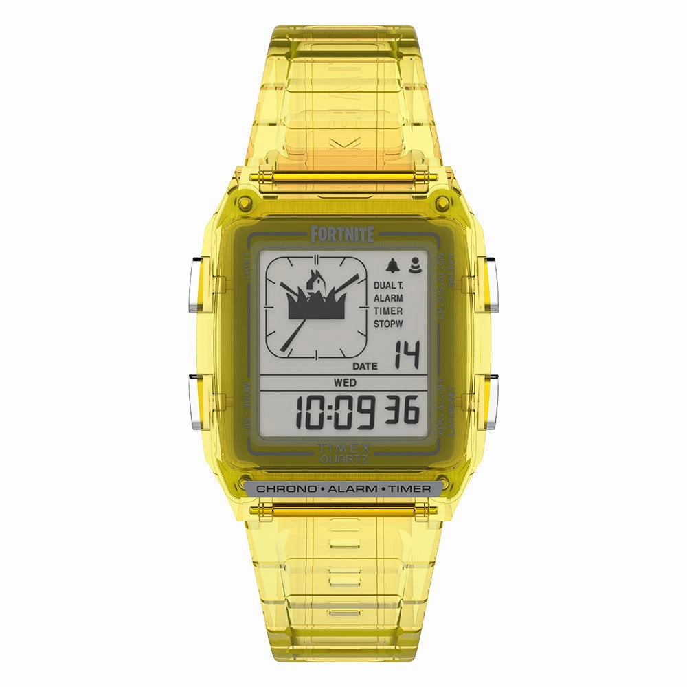 Q Timex LCA x Fortnite 35mm Resin Strap Watch