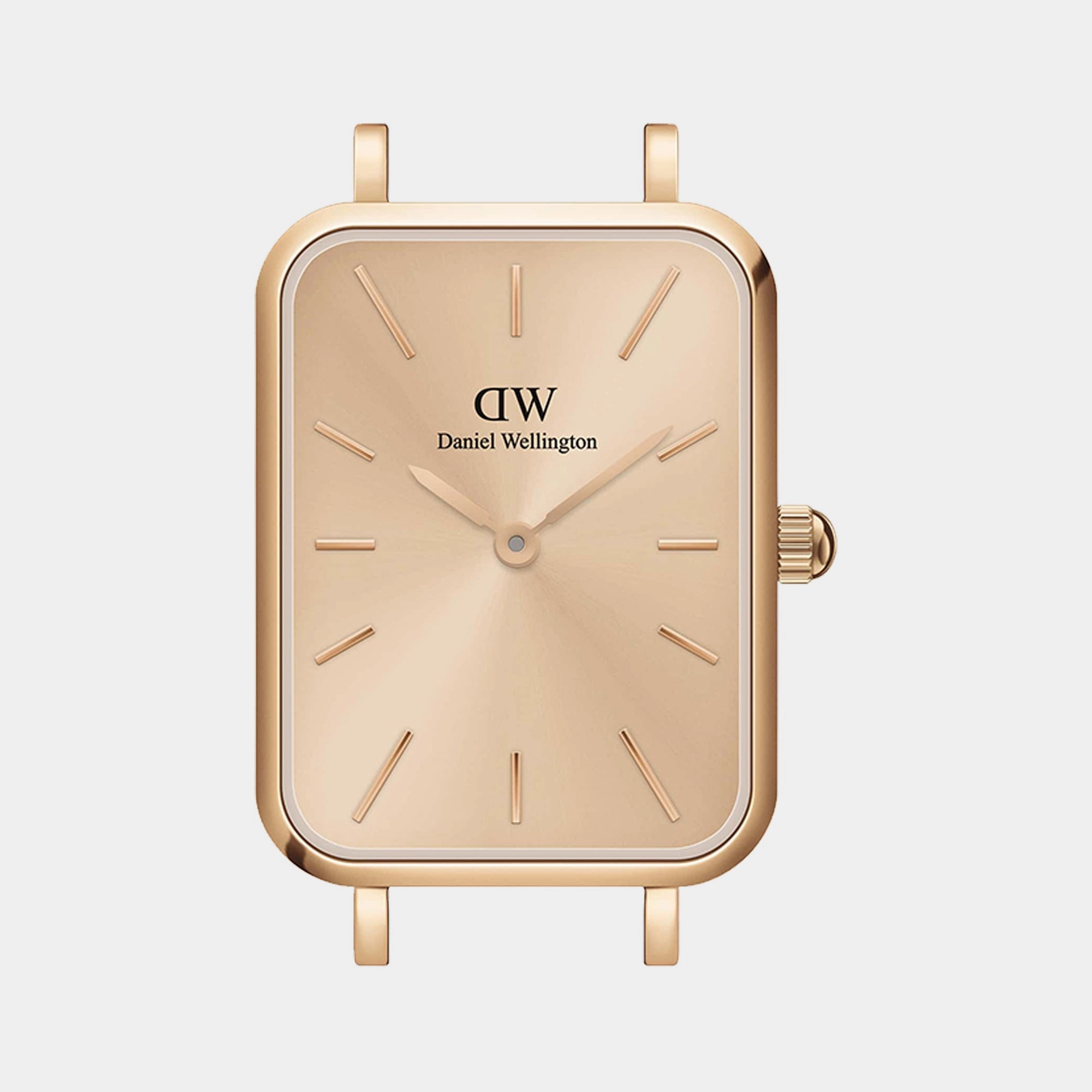 Quadro Women's Rose Gold Analog Stainless Steel Watch DW00100484