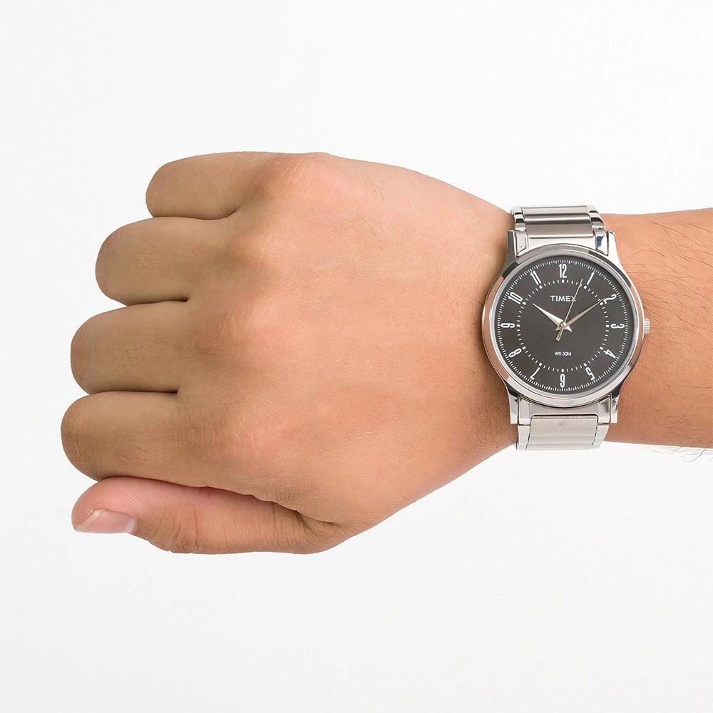 R4 Series 3-Hand 39mm Stainless Steel Band