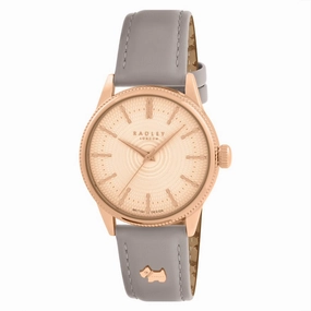 Radley Grey Leather Strap Ladies Watch RY21654
