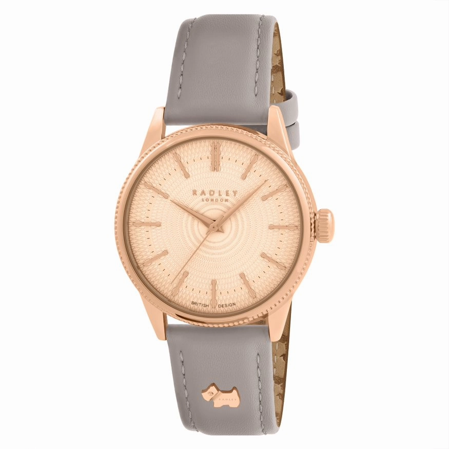 Radley Grey Leather Strap Ladies Watch RY21654