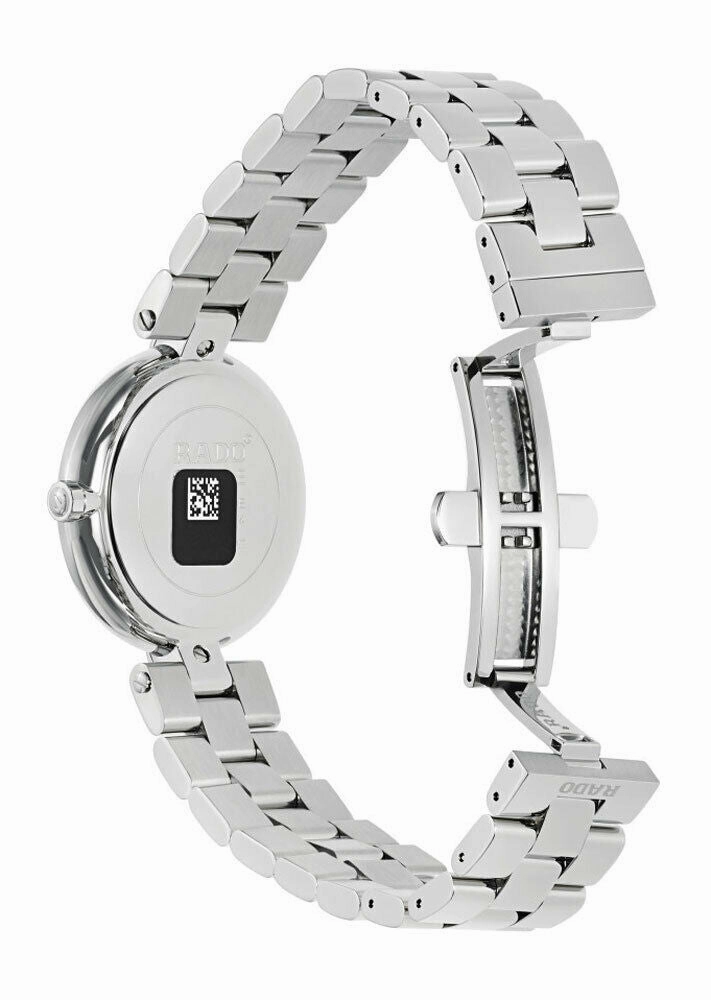 Rado Coupole Silver Dial Date Stainless Steel Quartz Womens Watch R22852013