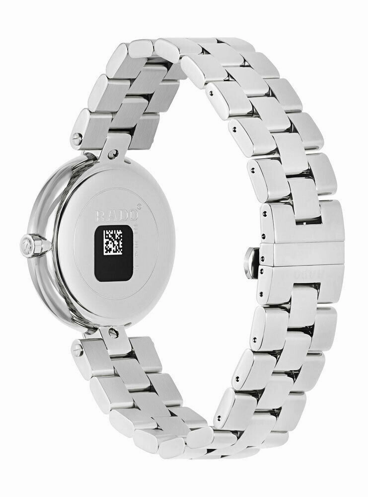 Rado Coupole Silver Dial Date Stainless Steel Quartz Womens Watch R22852013