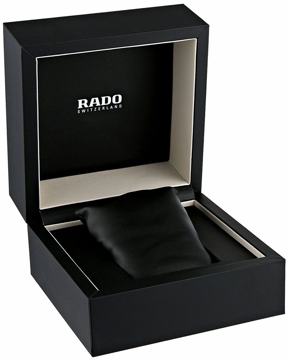 Rado D-Star Ceramos & Steel Mens Watch Calendar Quartz Grey Dial R15943113