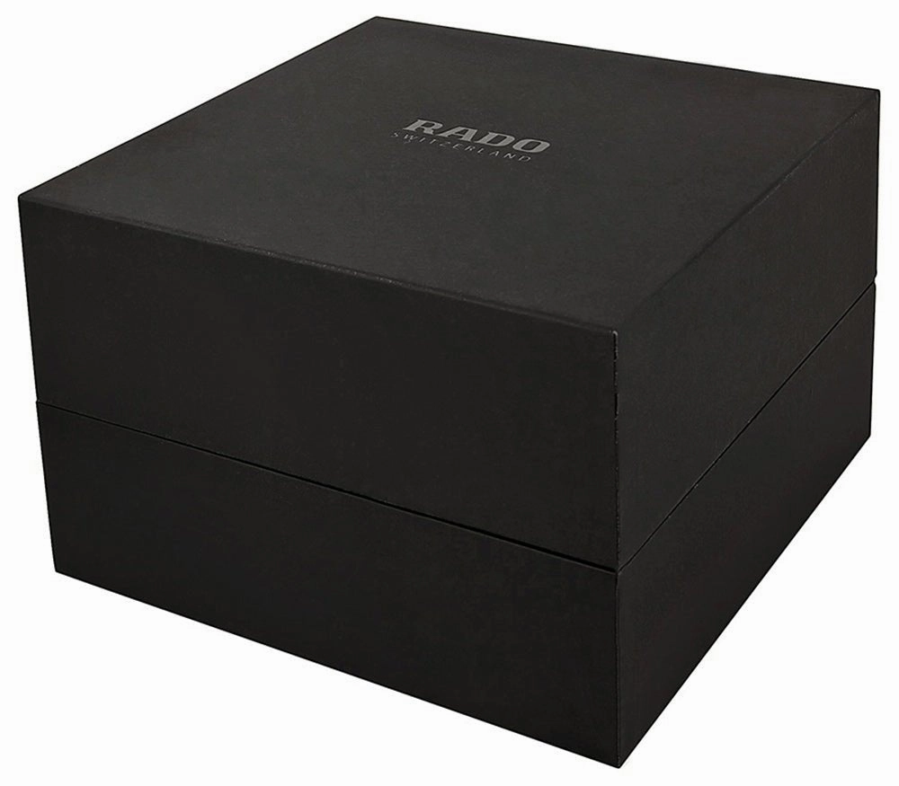 Rado D-Star Ceramos & Steel Mens Watch Calendar Quartz Grey Dial R15943113