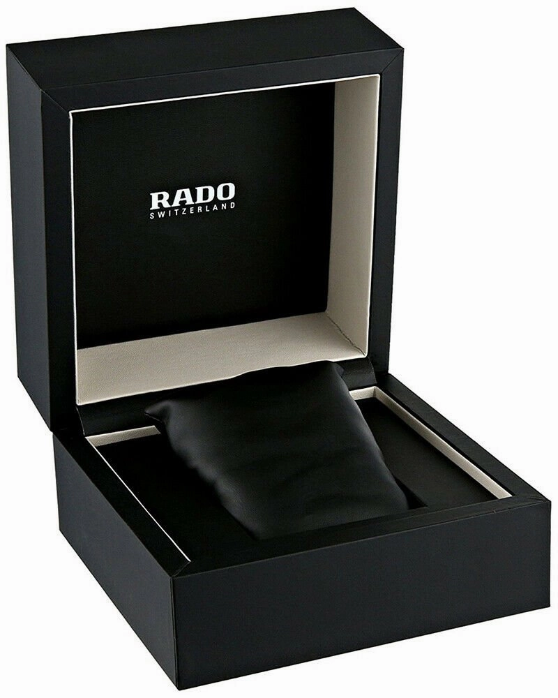 Rado HyperChrome Stainless Steel and Ceramos R32975112 Womens Watch Sapphire Crystal Quartz Silver dial