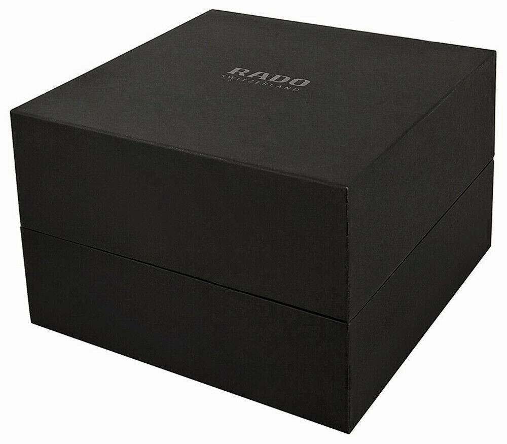 Rado HyperChrome Stainless Steel and Ceramos R32975112 Womens Watch Sapphire Crystal Quartz Silver dial