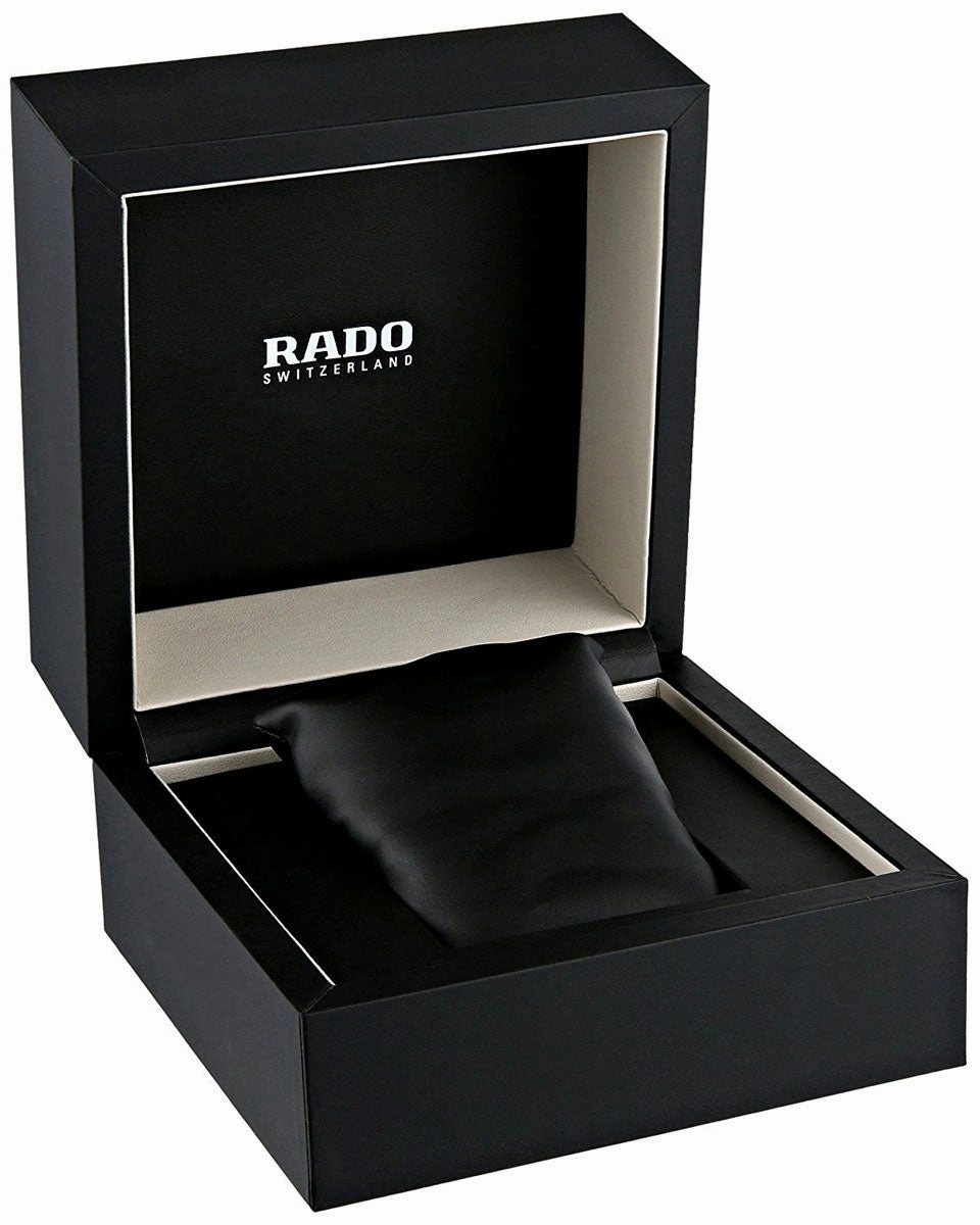 Rado True Thinline White Ceramic White Rubber Strap Womens Watch Quartz R27957109