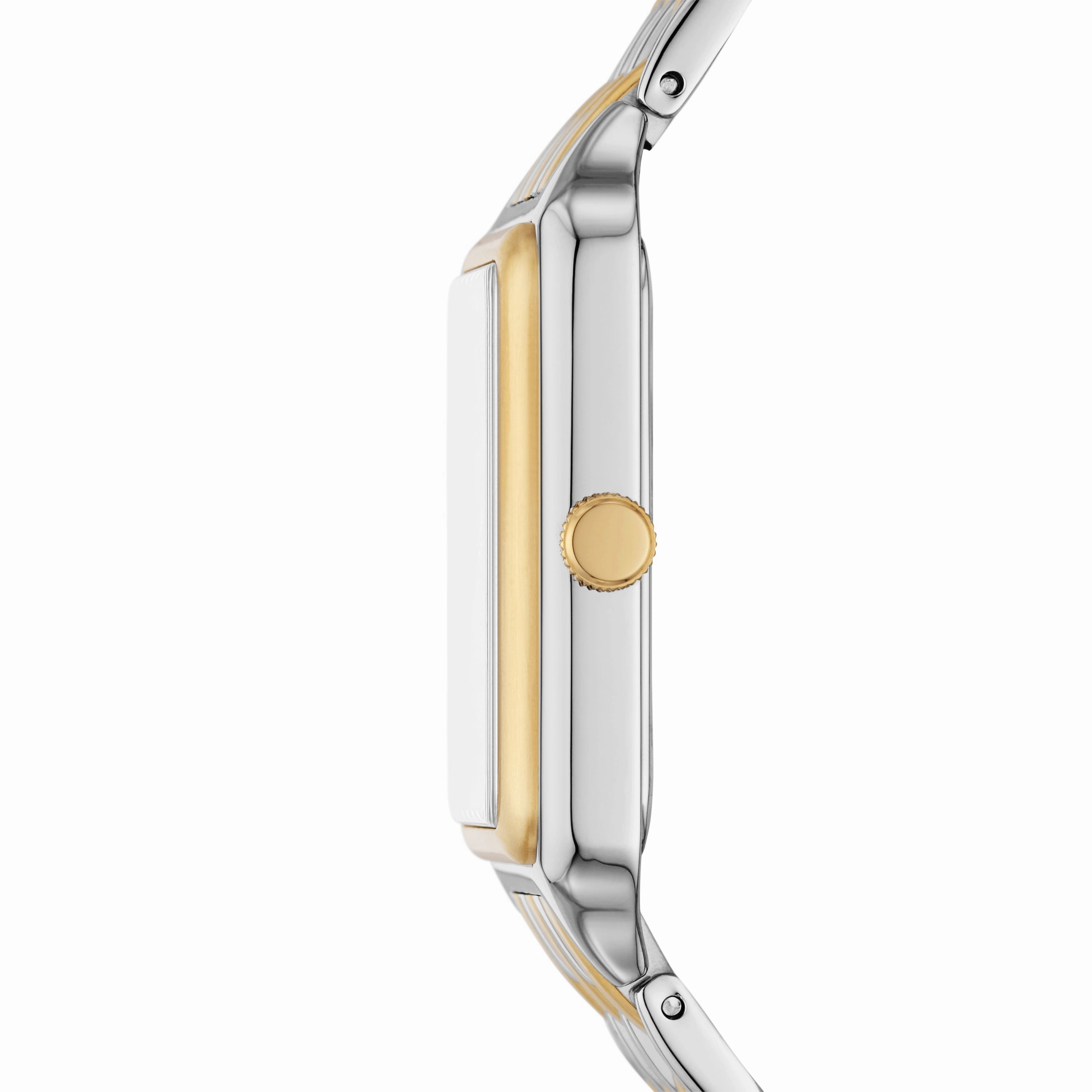 Raquel Three-Hand Date Two-Tone Stainless Steel Watch