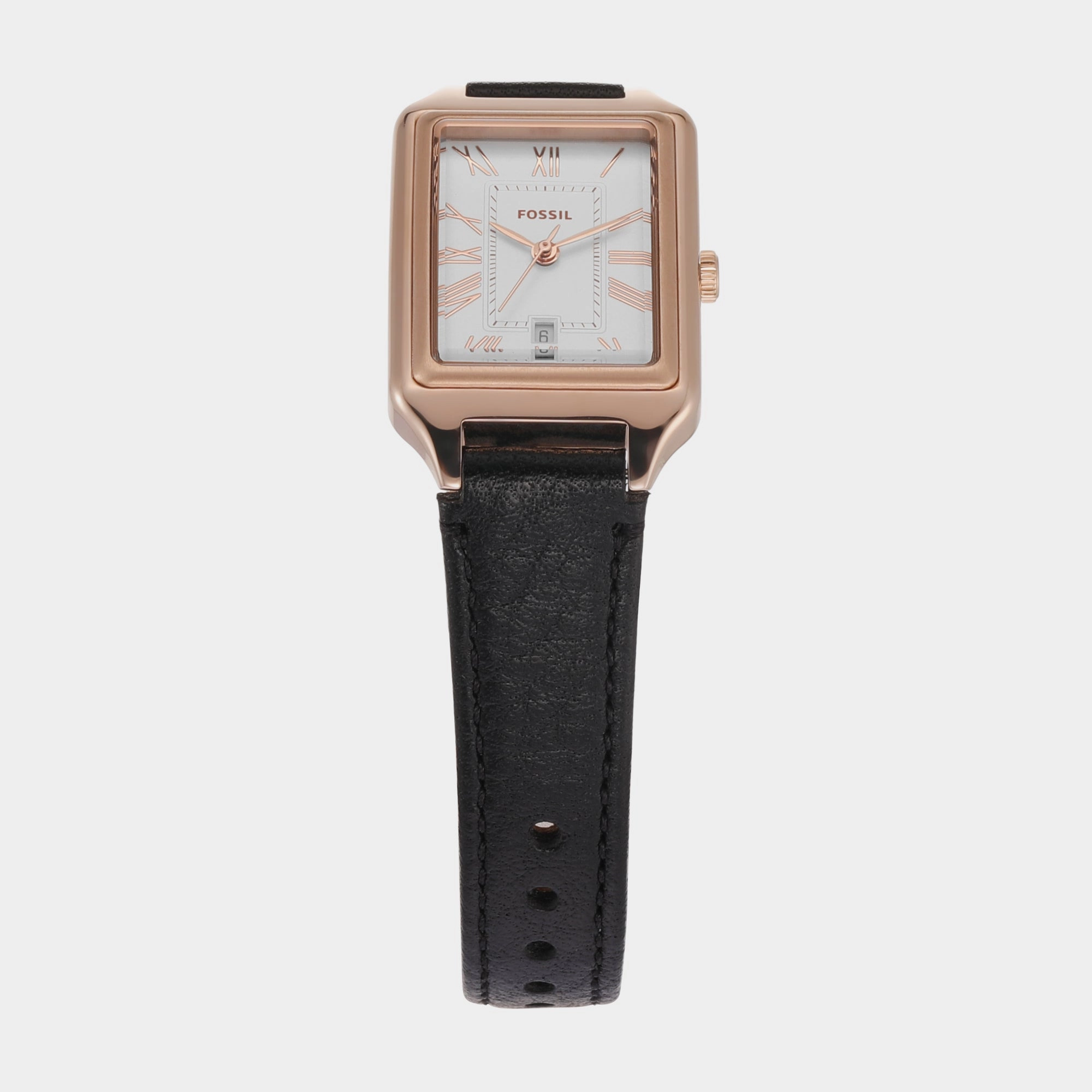 Raquel Women Quartz White Dial Analog Leather Watch ES5310