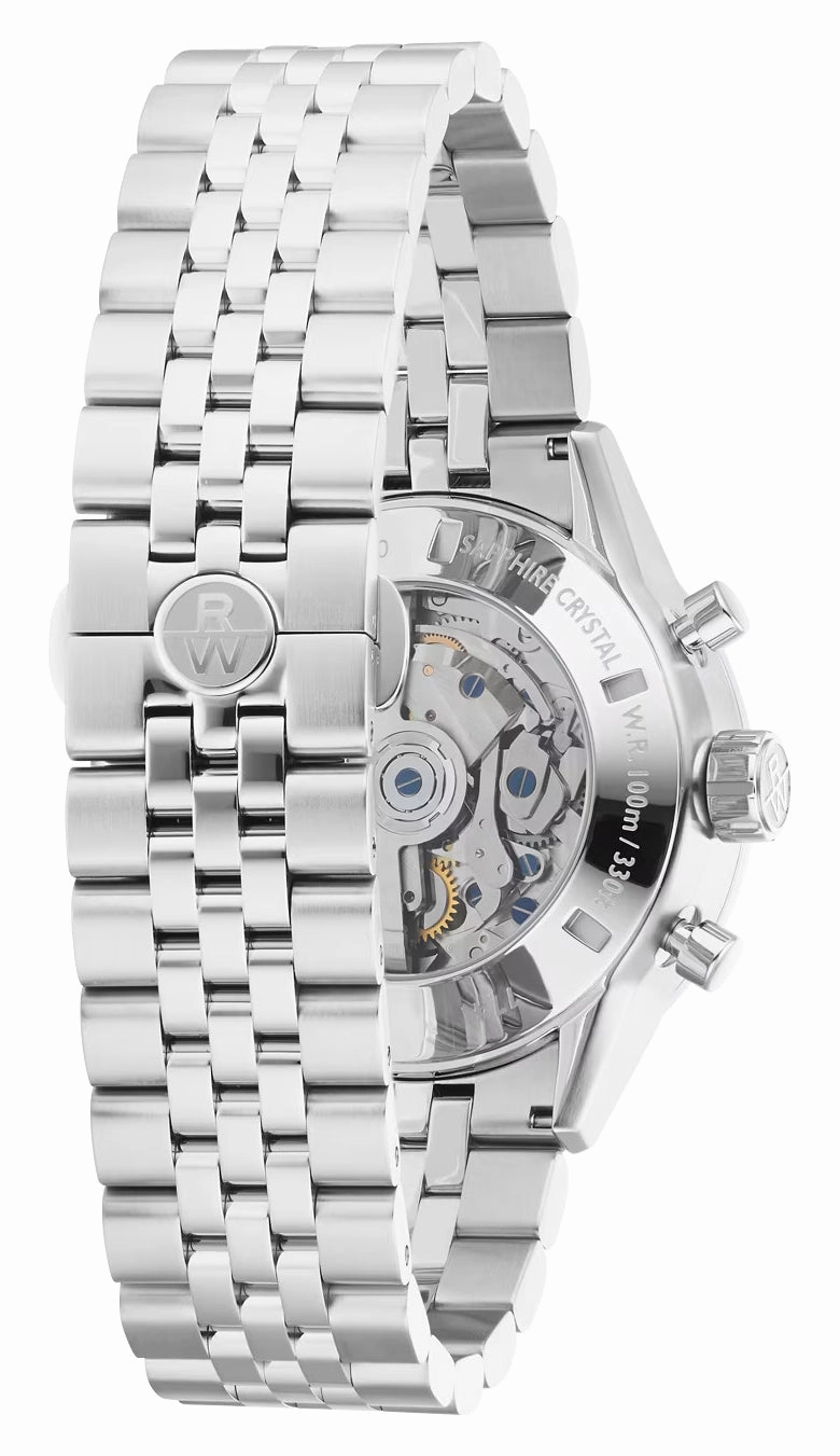 Raymond Weil Freelancer Automatic Chronograph Stainless Steel White Dial Mens Watch 7741-ST1-30021