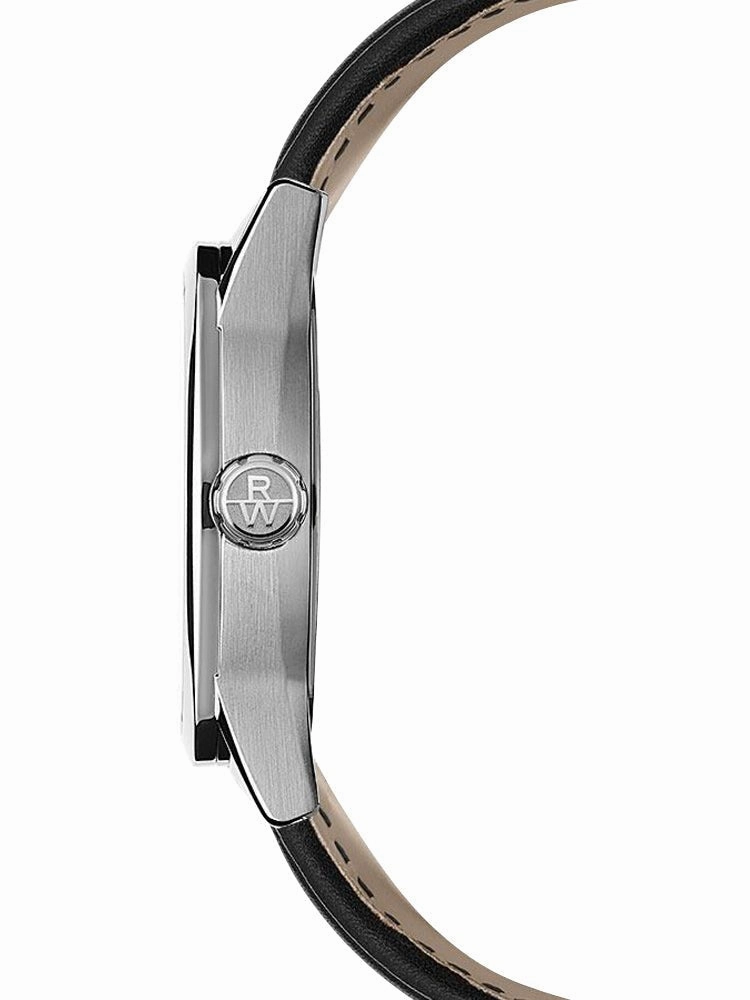 Raymond Weil Freelancer Automatic Stainless Steel Black Dial Black Leather Strap Mens Watch 2780-STC-20001